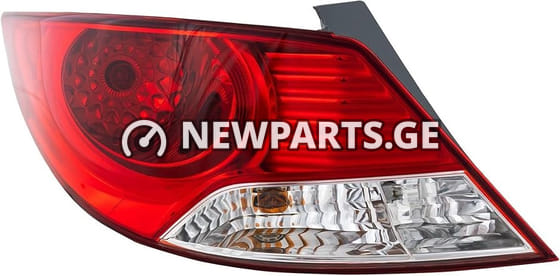 უკანა ფრთის ფარი SEDAN Hyundai Accent 2012–2017